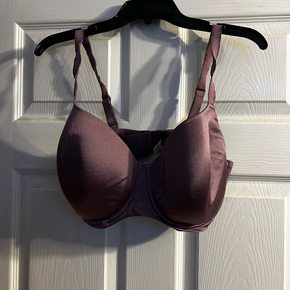 Purple bra